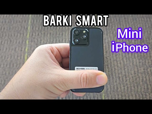 Mini Cell Phone / Mini iPhone / The Smallest in the World - YouTube