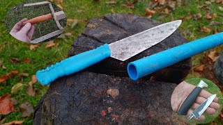 3 ways to quickly make a knife handle.