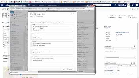 How to Require Fields on a Form in Dynamics CRM 2016