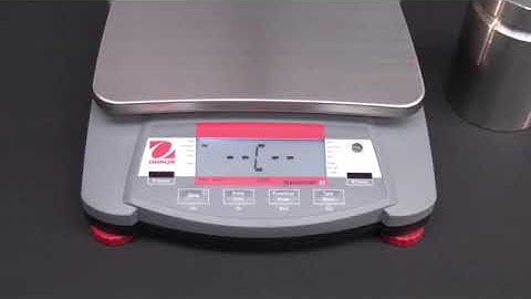 OHAUS Navigator Training: Span Calibration