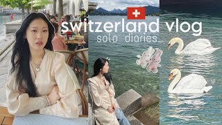 my first time in switzerland 🇨🇭 the most beautiful country on the planet | solo travel vlog screenshot 1