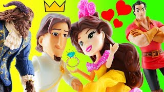 Beauty and The Beast Movie Transformation Toy Video Romeo Transforms Prince Adam into The Beast