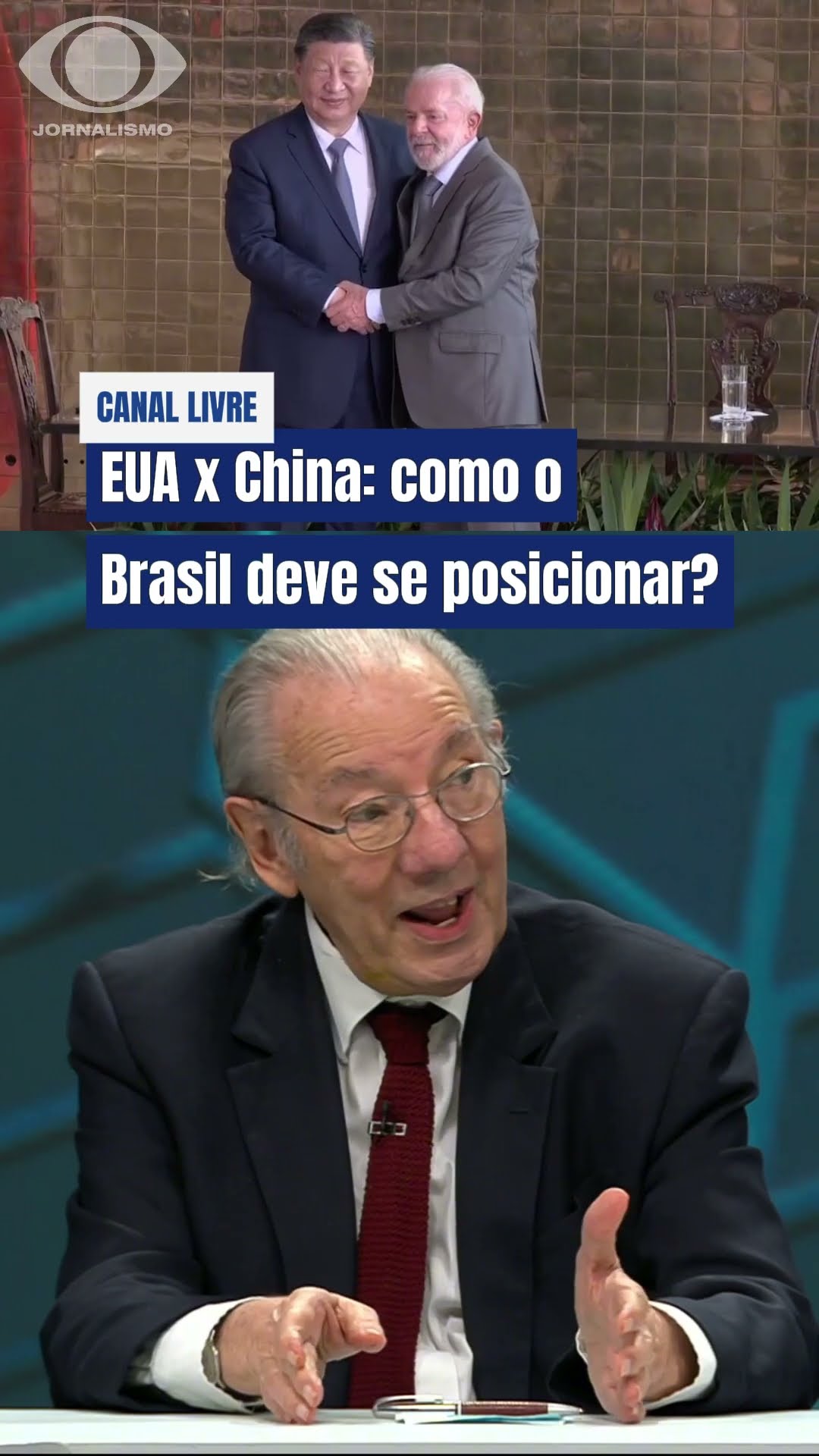 EUA ou China? Diplomata avalia o desafio do Brasil ao se posicionar #shorts