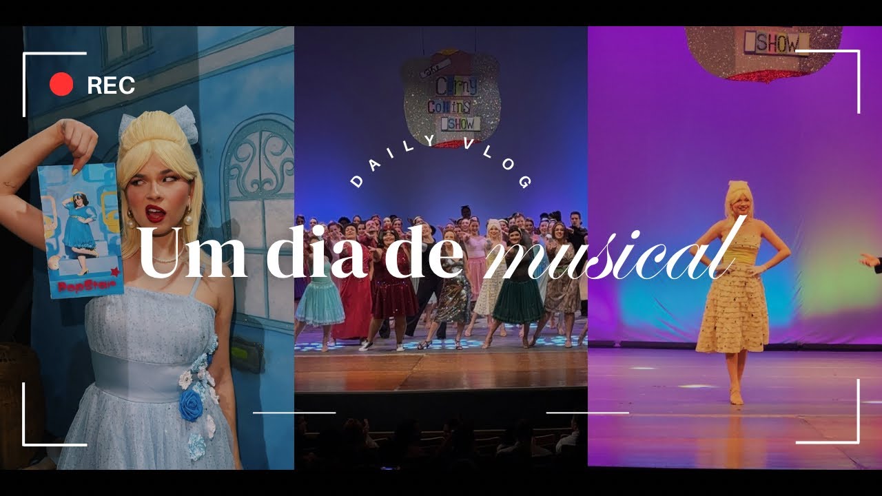 VLOG: Um dia de Espetáculo - HAIRSPRAY✨