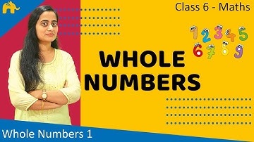 Whole Numbers for Kids | Class 6 Maths