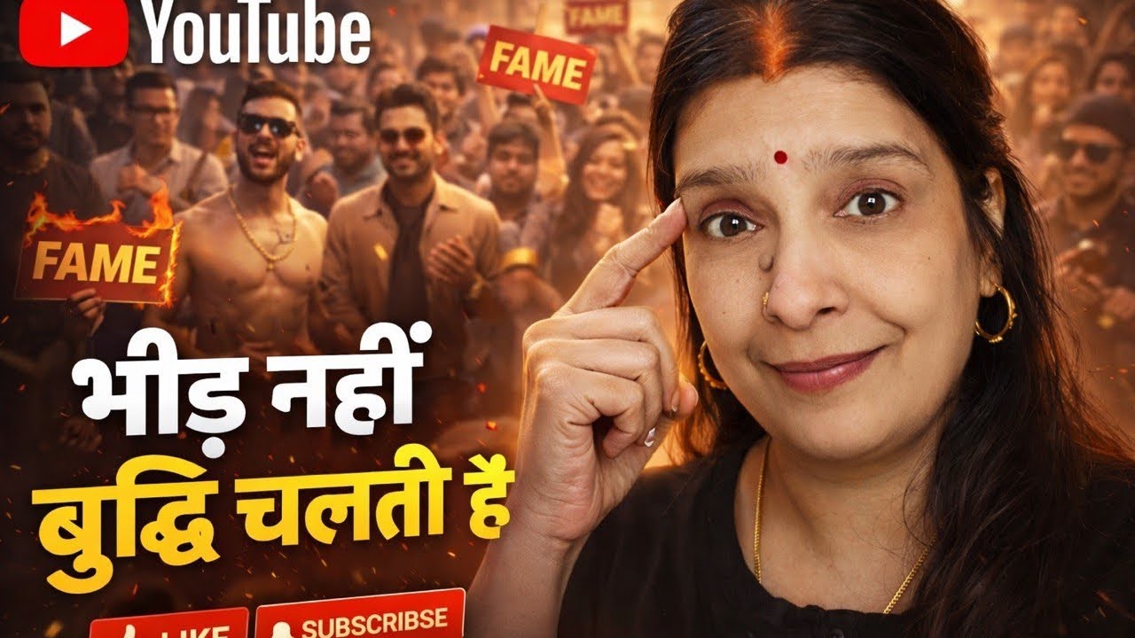 भीड़ में शोर है ,बुद्धि में समाधान 👍