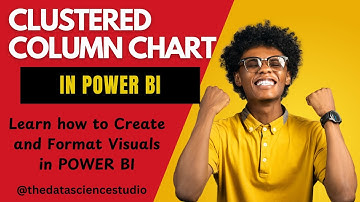 Clustered Column Chart in Power BI || Power BI Visuals || Learn Power BI From Basics || #powerbitips