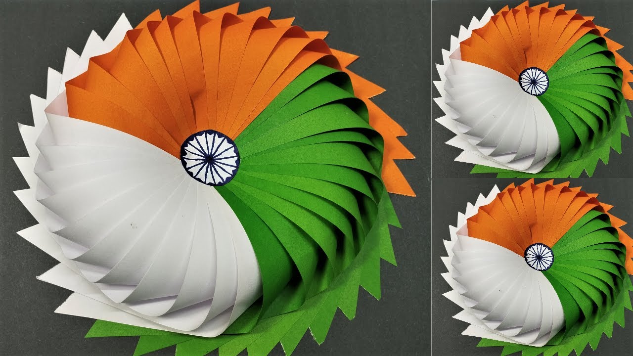 Independence Day Craft Independence Day Wall Hanging Tricolor Craft