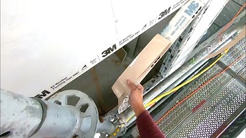 3M flashing tape on window opening