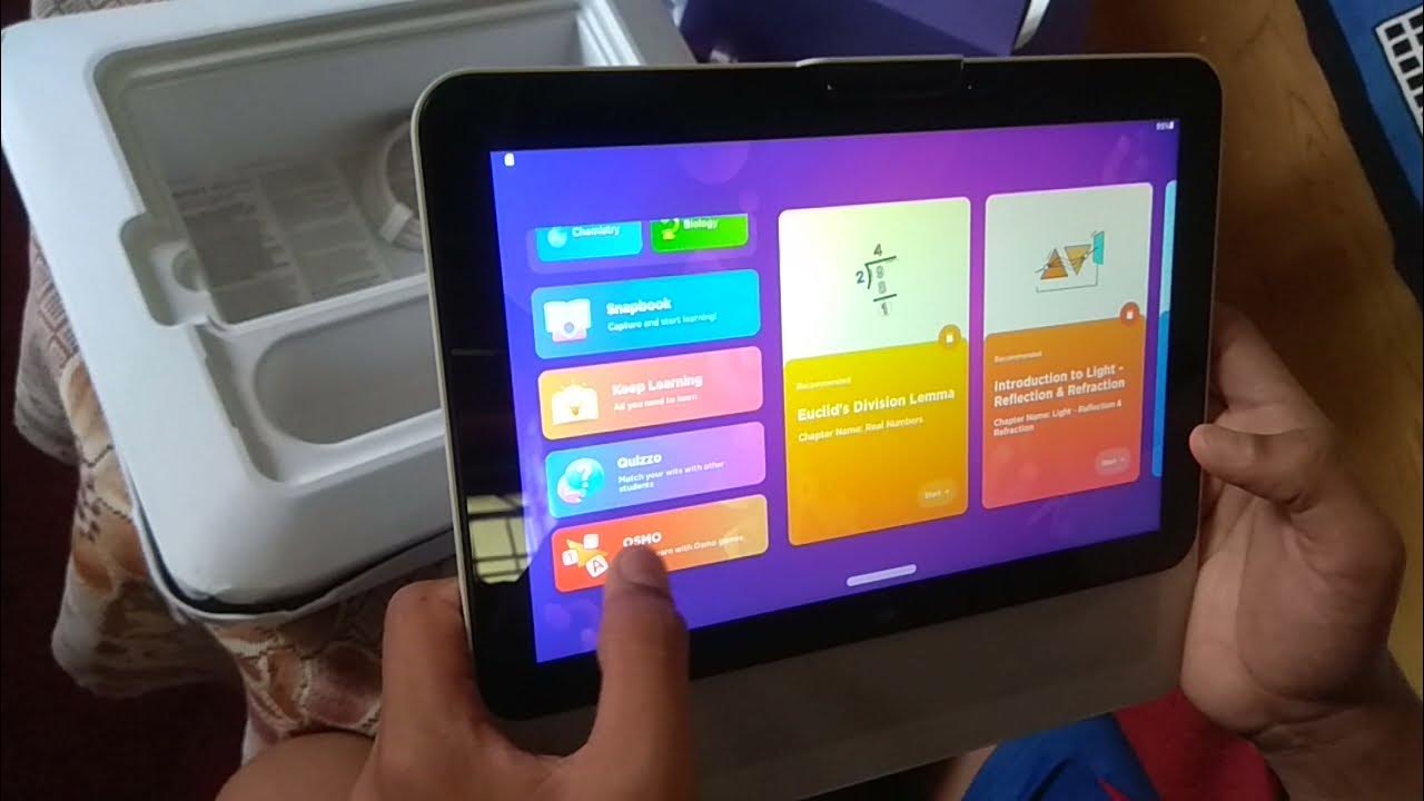 Byjus tab unboxing Unboxing Byjus learning kit Byjus learn