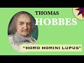 Thomas Hobbes - Contractualismo  y Pesimismo Antropológióco