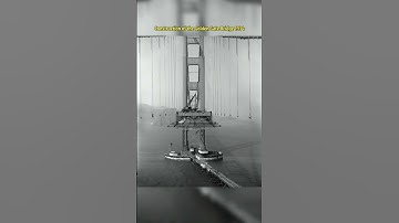 Construction of the Golden Gate Bridge 1934