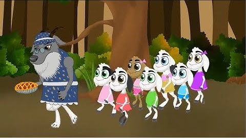 Chó Sói và Bảy Chú Dê Con 2 Truyện cổ tích Truyện hoạt hình - Vietnamese Fairy Tales