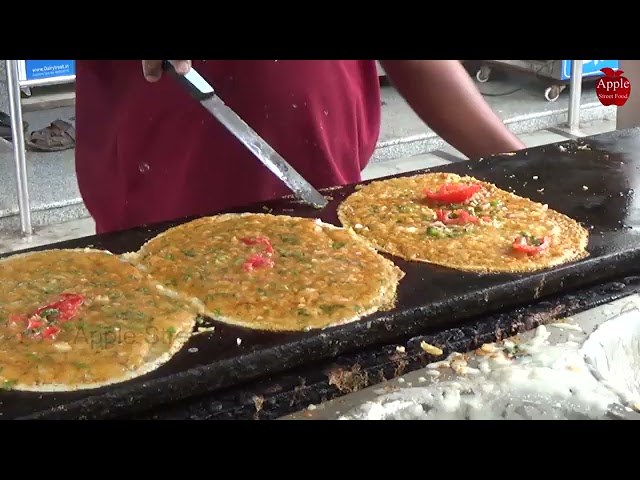 Hyderabadi Special Butter Dosa | Hyderabadi Street Food Recipes | Apple street food | APPLE STREET FOOD