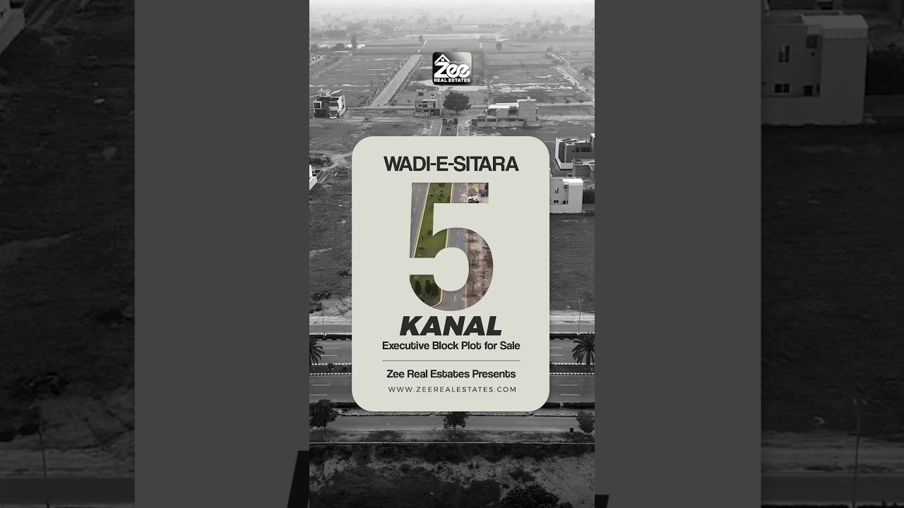 5 Kanal Plot Wadi Sitara Faisalabad 