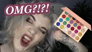 Honest BOMB DOT COM glitter palette review