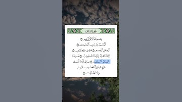 سورة الفاتحة | القارئ : احمد النفيس