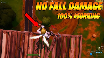 *INSANE* No Fall Damage Glitch !! 100% WORKING !! Fortnite Chapter 2 !!