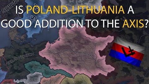 HOI4 Timelapse - What if Poland-Lithuania never got divided and joined the Axis in WW2?