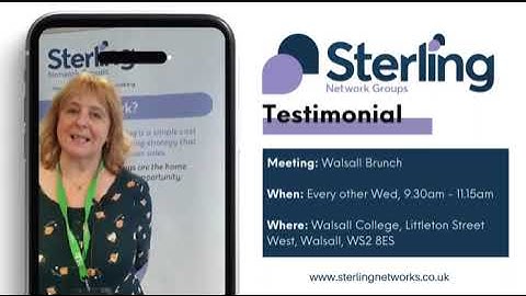 Sterling Walsall Group Testimonial