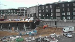 Dejope Residence Hall Construction Timelapse