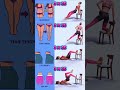 effective exercises to reduce belly fat with chair #workout #weightloss  #gym #viralvideo