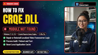 Fix crqe.dll Crystal Reports!