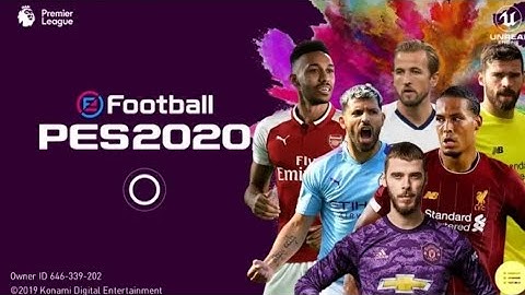 PES 2020 Mobile Patch V4.1.1 Premier League Editing Android New Kits Update Best Graphics