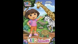 Dora The Explorer Abc Animals Coloring Book And Story