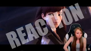 D.va Main Reaction Shooting Star D.va Overwatch Short Cinematic