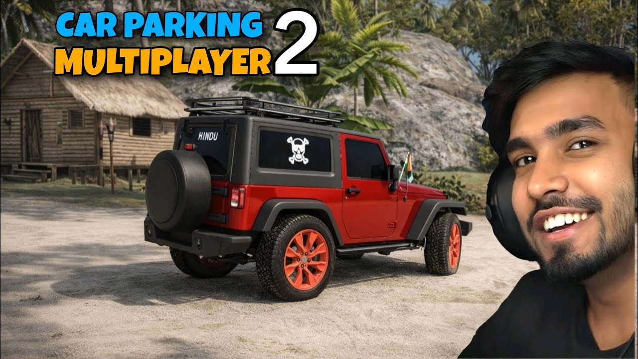 Realistic Thar ROXX Full modified - Off-road Gameplay | Car Parking Multiplayer 2 