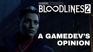 A Game Developer's Opinion on Bloodlines 2 Current State