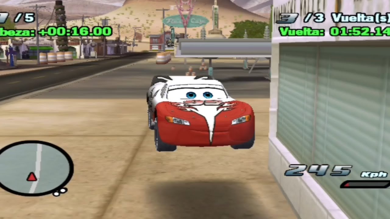 El Campamento del Sarch🪖🚗 (Cars El Videojuego Wii Gameplay)