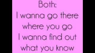 David Archuleta & Hannah Montana-I wanna know you w/lyrics & download link