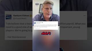 Celebrity Hal Steinbrenner hints at the Yankees philosophy moving forward #yankees Profile