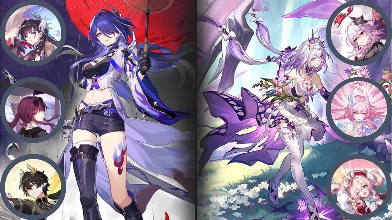 E0S1 Dotcheron & E2S1 Castorice Premium Team PF 3.8 Level 4 - Honkai Sta Rail Indonesia