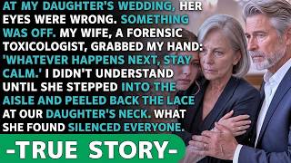 At My Daughter's Wedding, I Noticed Something Wrong in Her Eyes. Then My Wife, a Forensic Toxicol...