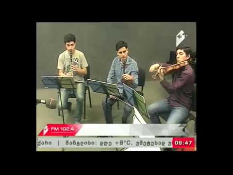 \"პიკის საათი\" 26 04 17  ლუკა თოთაძე და კვარტეტი “The Virtuous” \"პიკში\"