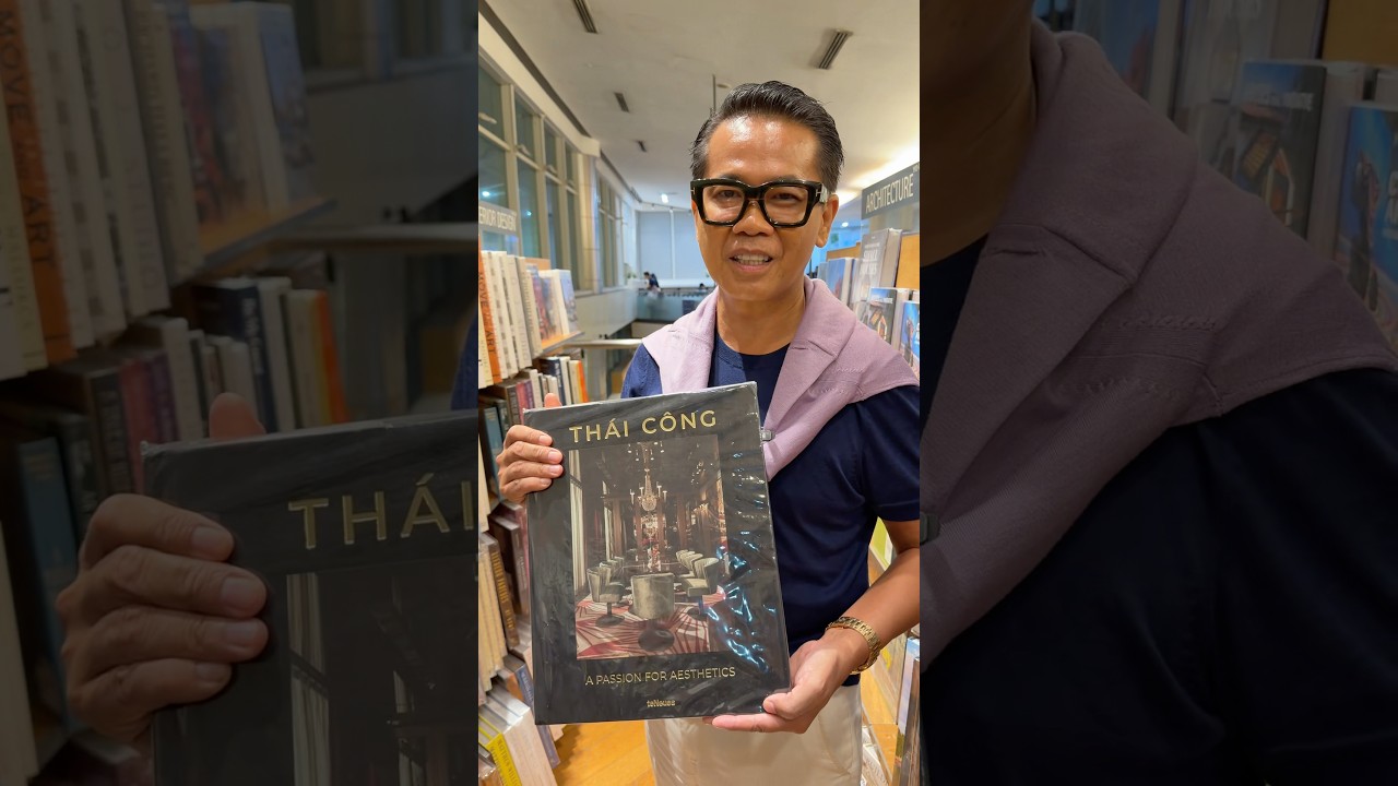 Cuốn sách "Niềm đam mê thẩm mỹ" được giới thiệu trên những kệ sách quốc tế về kiến trúc và nội thất