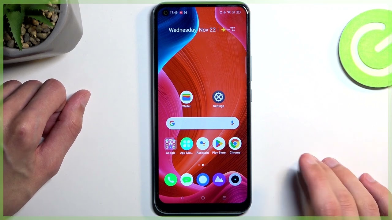 REALME C17 – How to Take Screenshot