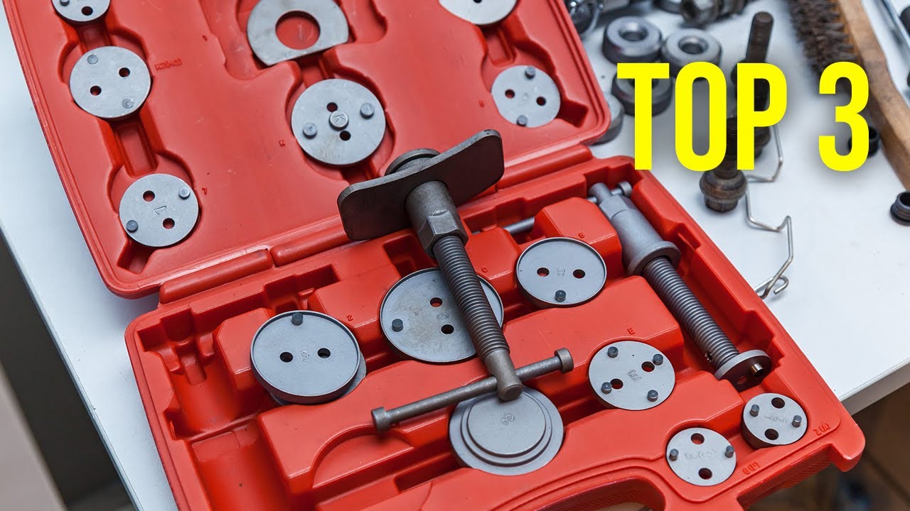 TRESKO® Coffret repousse piston d'étriers de freins Set de 22 pièces, pour  remplacement de disque Outil et adaptateurs, de mâchoire ou de plaquettes  de frein, Set de 22 pièces, Kit universel 