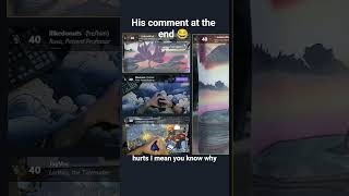 He gets a lot of hate on Spelltable 😂