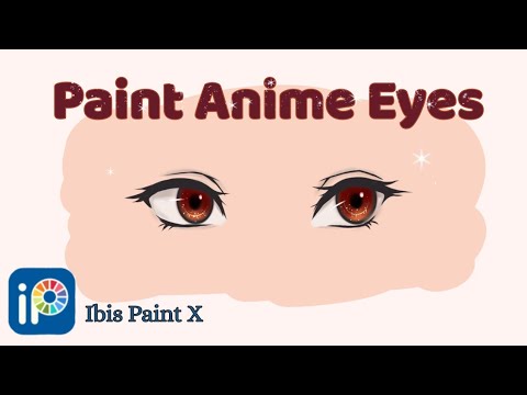 Kawaii Anime Eye Drawing Tutorial | Easy Digital Drawing [Ibis Paint X ...