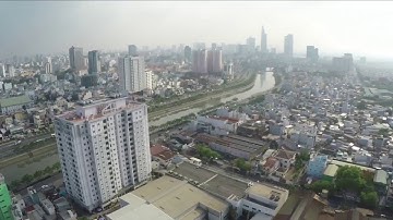 Căn hộ The Gold View nhìn xuống