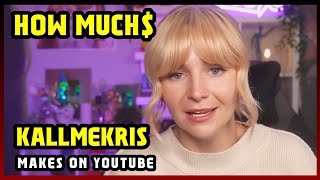 This Is How much money kallmekris makes on YouTube 2024