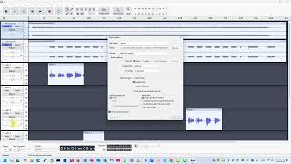 DIY - Audacity Export Multiple Audio Tracks