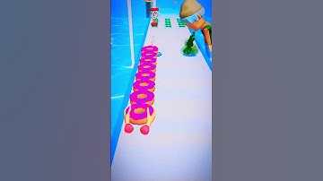 Bakery stack Run Factory Donuts 🍩 🍰🍩 #trending #shorts