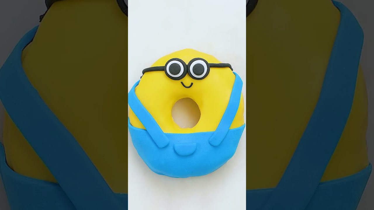 Trying TIKTOK CUTEST Minions & Pikachu Donuts Hack  #shorts #donuts