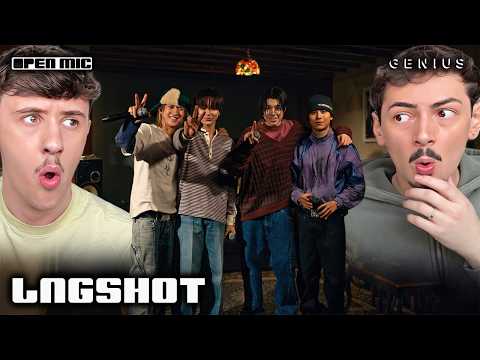 LNGSHOT “Never Let Go” (Live Performance) | Open Mic (REACTION)
