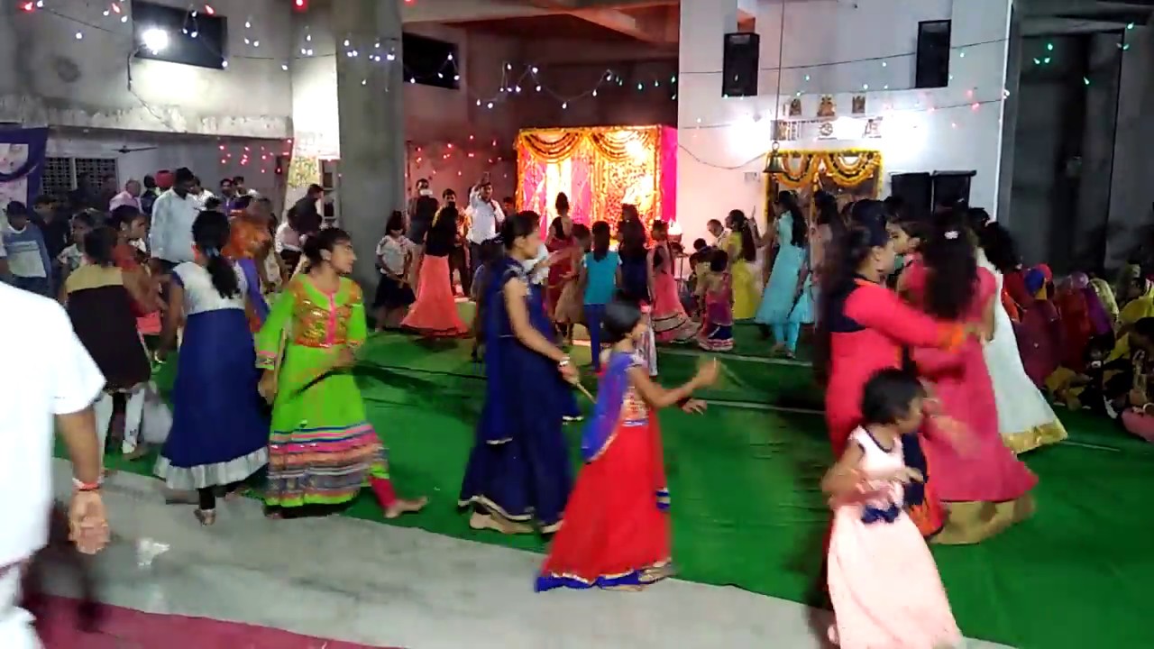 Prajapati Samaj Katedan  Garba Dandiya Dance At Shree Yadhe Matha Temple Hyderabad  ArvindPrajapath